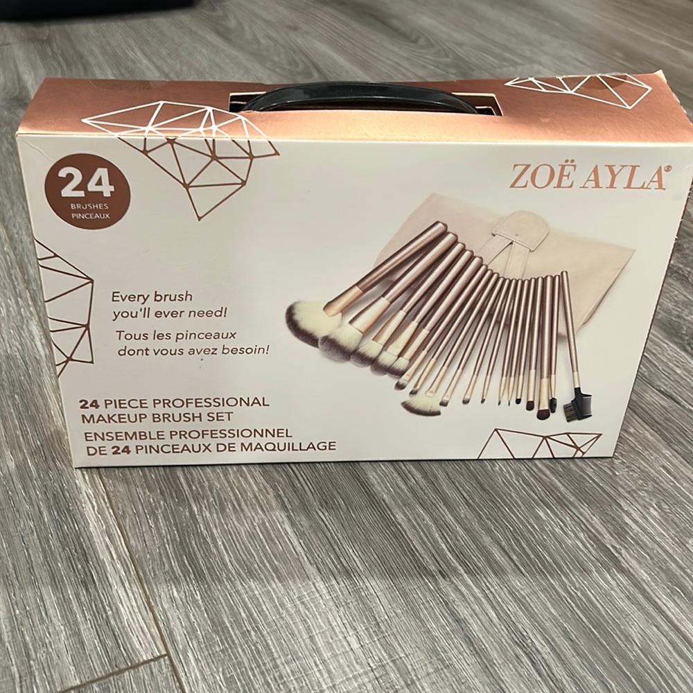 23 piece professional makeup brush set